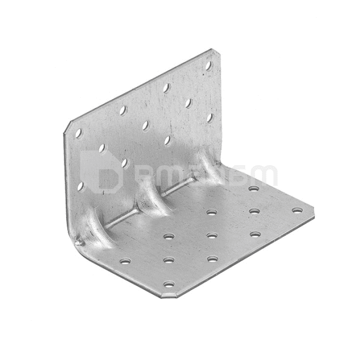 შემაერთებელი კუთხის გაძლიერებული  Domax KPK4 65x65x100x2,5 mm