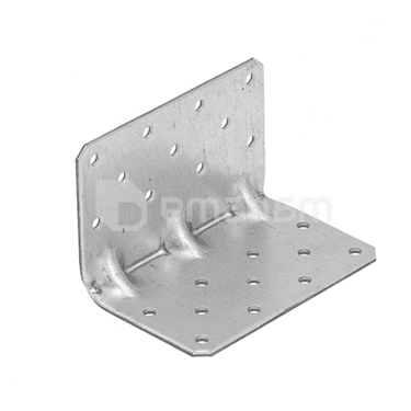 შემაერთებელი კუთხის გაძლიერებული  Domax KPK4 65x65x100x2,5 mm