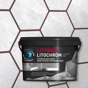 ფუგა LitoChrom Luxury Evo N340 წითელი ხე 2კგ (პლ)