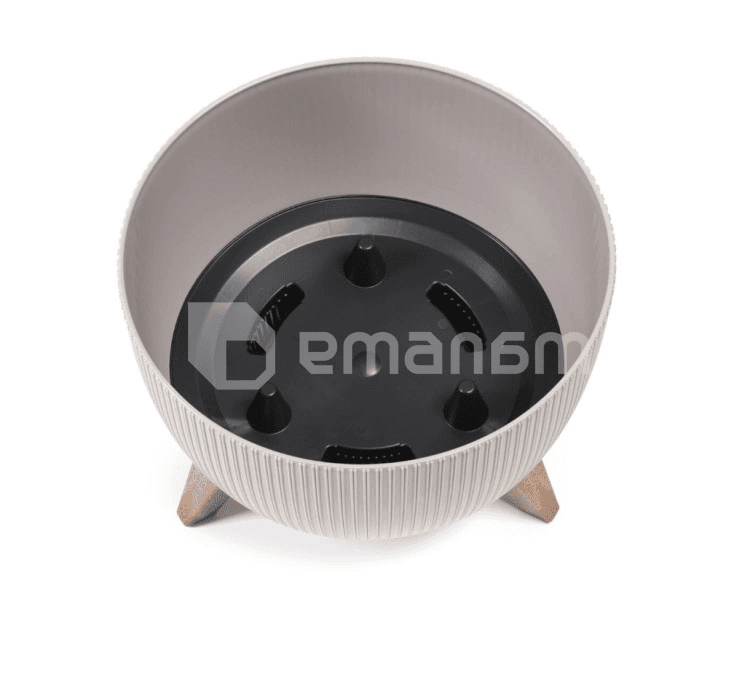 ქოთანი ყვავილის Lamela Bowl ROMA 330 jumper 12,4ლ კრემისფერი