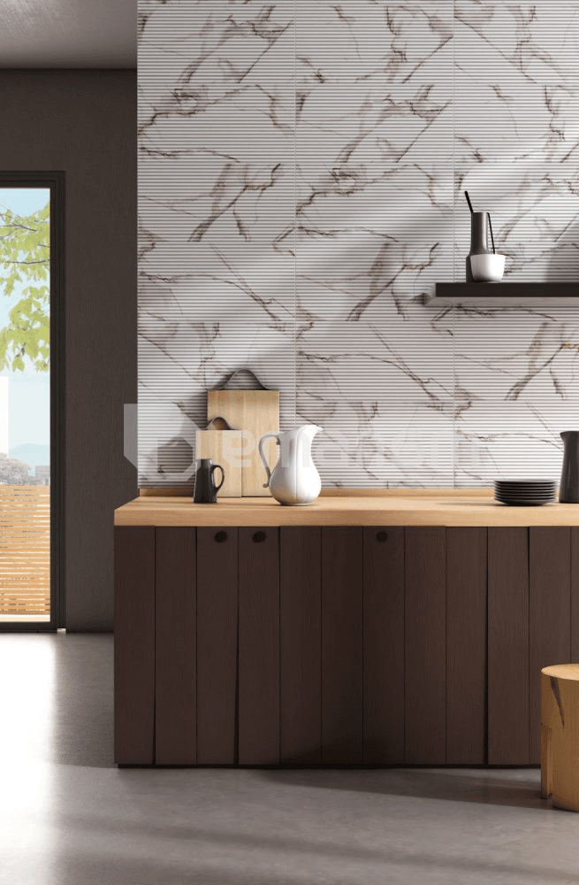 კაფელი Itaca GLOBE WHITE SMALL LINER 300X600მმ