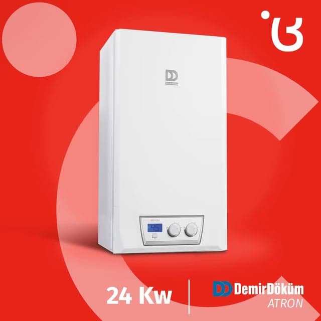 ცენტრალური გათბობის ქვაბი მილით ATRON H 24kW (754) DD
