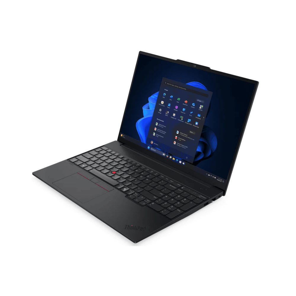 ნოუთბუქი Lenovo 21SR0048GX Thinkpad E16 G3, 16", Ultra 5-225U, 16GB, 512GB SSD, Integrated, Black