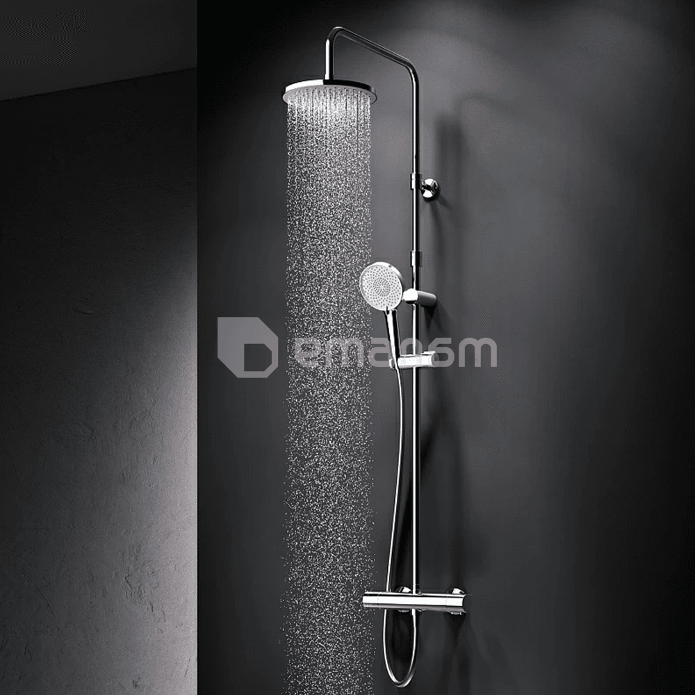 საშხაპე სისტემა თერმოსტატით AM.PM F0785A400 Chrome