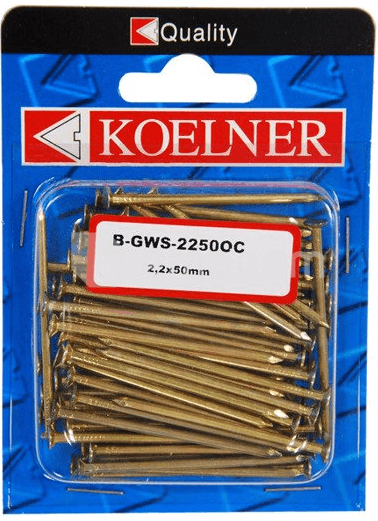 ლურსმანი Koelner 2,2X50 მმ მოთუთიებული 60 ც B-GWS-2250OC
