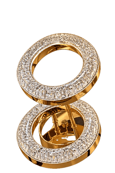 ჭაღი  Bella Mita 32W 2173-2C FG ოქროსფერი