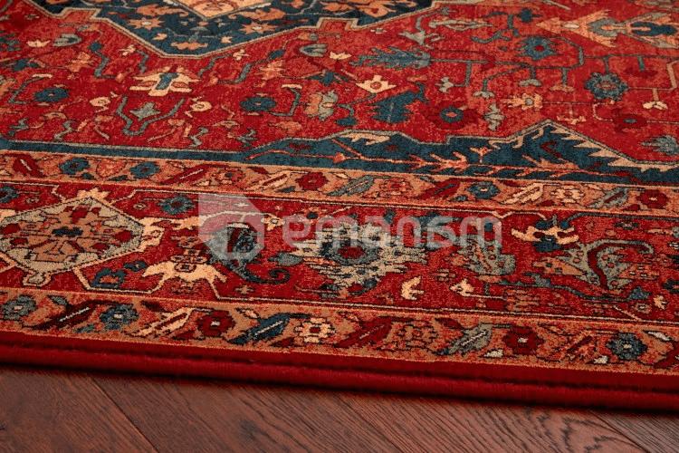 ხალიჩა Dywilan SUPERIOR KASIM RUBIN 2456 cC1 170x235 100% WOOL