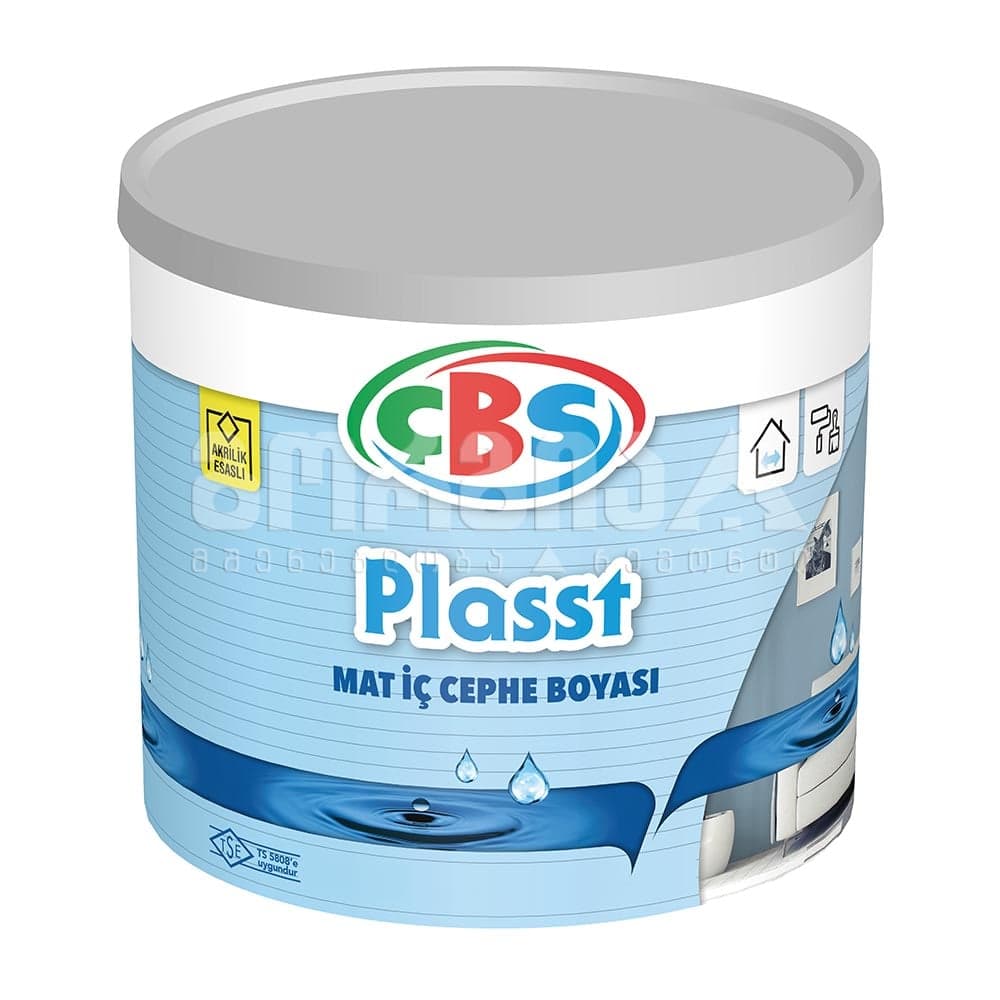 ინტერიერის საღებავი ÇBS PLASST 3,5კგ.