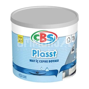 ინტერიერის საღებავი ÇBS PLASST 3,5კგ.