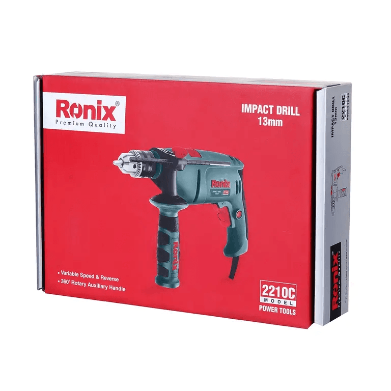 ელექტრო დარტყმითი ბურღი Ronix-2210c 810w