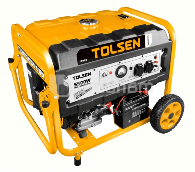 გენერატორი ბენზინის Tolsen 79992 5500W