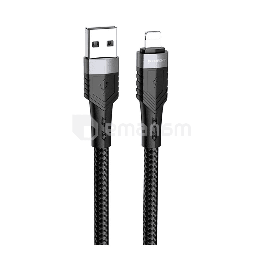 მობილურის სადენი Borofone USB აიფონის Borofone 1.2მ 2.4А BU35-iP