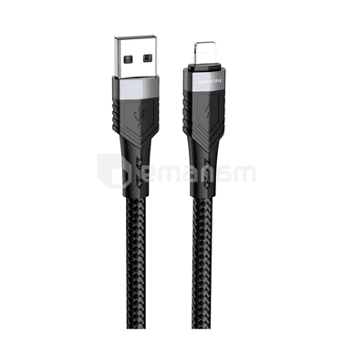 მობილურის სადენი Borofone USB აიფონის Borofone 1.2მ 2.4А BU35-iP