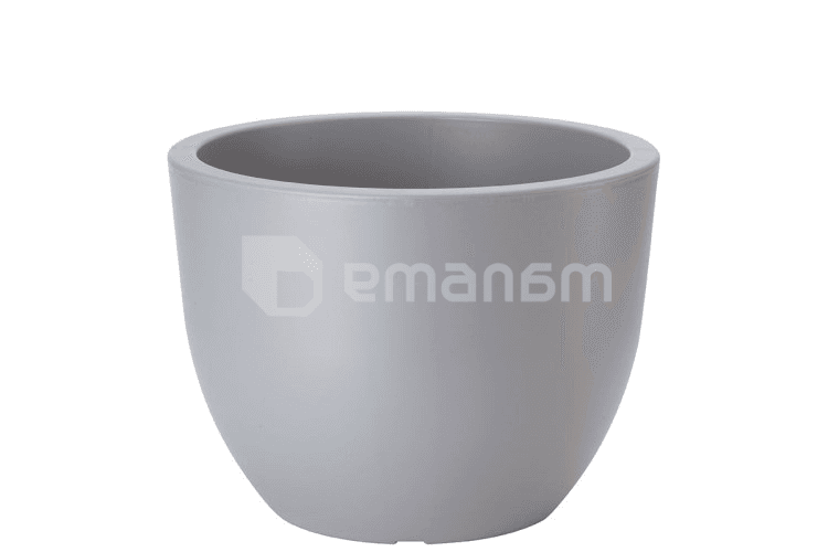 პლასტმასის ქოთანი FORM PLASTIC Muna round 2731-059 Ø35 ბეტონი