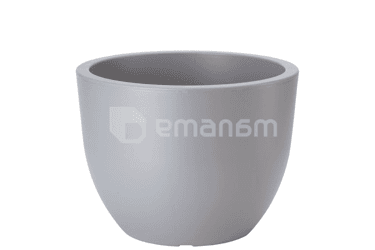 პლასტმასის ქოთანი FORM PLASTIC Muna round 2731-059 Ø35 ბეტონი