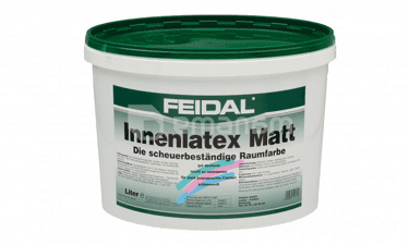 საღებავი შიდა სამუშაოებისთვის Feidal Innenlatex Matt 10 ლ
