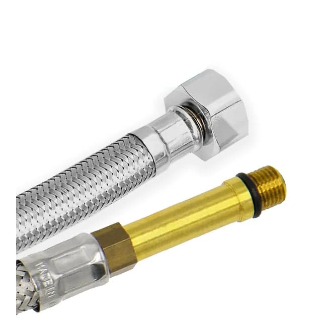 უჟანგავი ფოლადის მილი ონკანისთვის MRG X2041I7G M10x1 mm 45 x F1/2 50 სმ