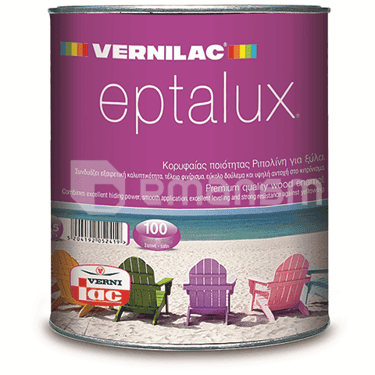 საღებავი ზეთის Vernilac Eptalux Satine 0.75 ლ თეთრი