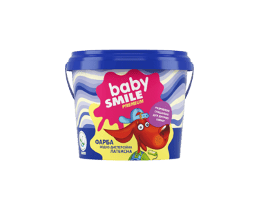 14 კგ საღებავი SI-24 "baby smile"    ინტერიერი   ლატექსი  თეთრი