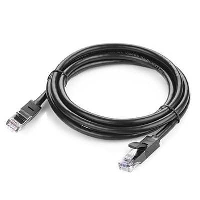 ქსელის კაბელი UGREEN NW102 (20159) Cat6 Patch Cord UTP Lan Cable 1m (Black)