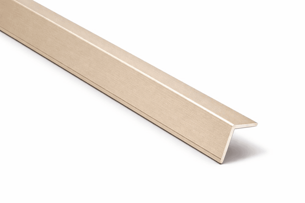 ალუმინის პროფილი ანოდირებული  SALAG 12x2500 მმ L champagne