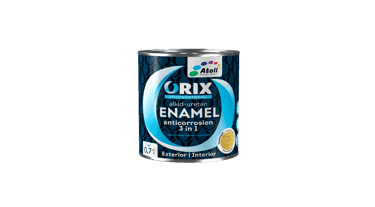 0,7 კგ ემალის საღებავი ვერცხლისფერი