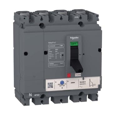 ავტომატური ამომრთველი Schneider Electric 4Р C63 25кА curve