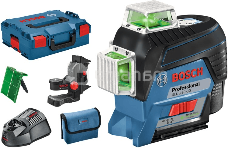 ლაზერული ნიველირი Bosch GLL 3-80 CG Professional (0601063T00)