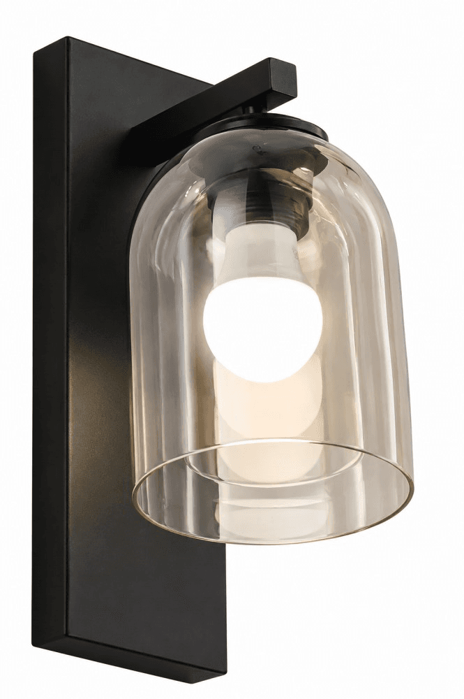 ბრა HX-B2148 HX E27 1 MAX 60W შავი შუშა