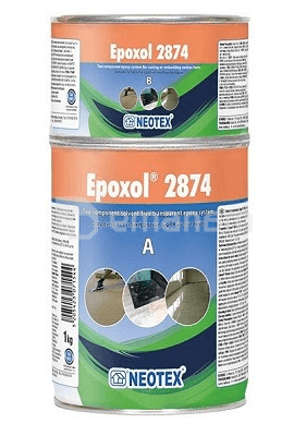 ფისი ეპოქსიდის Neotex Epoxol 2874 კომპონენტი A+B 1 კგ