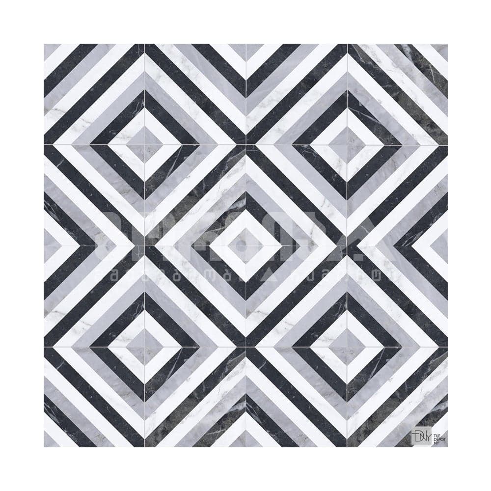 კერამოგრანიტი Velvet Geo Diamond 33,15*33,15