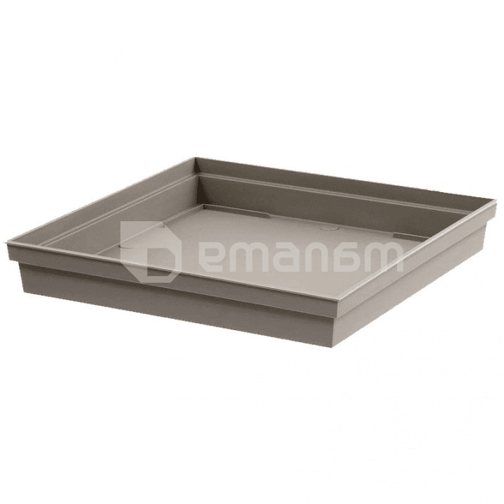 დასადგამი ქოთნის EDA Plastiques SOUCOUPE TOSCANE 26,7x26,7x3,8სმ
