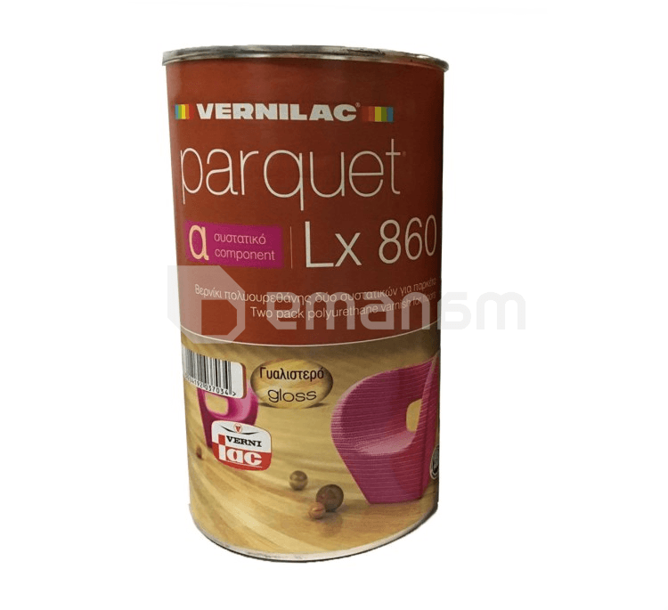 ლაქი პარკეტის Vernilac LX 860 A New 1/1 პრიალა 900 მლ