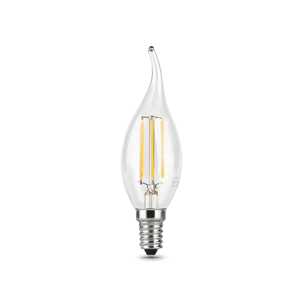 LED ნათურა Filament Candle Tailed E14 5W 4100K Gauss Black