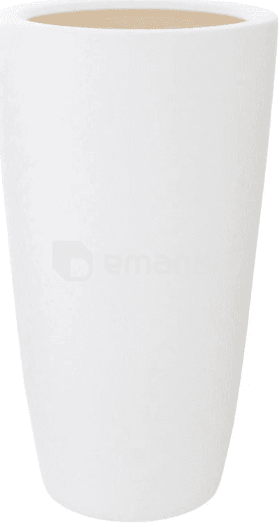 ქოთანი კერამიკული Oriana Kashpo 17,0L CYLINDER SILK WHITE