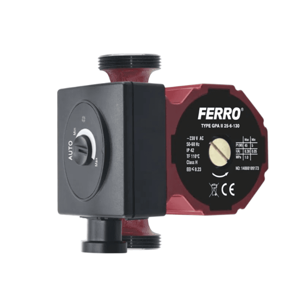 საცირკულაციო ტუმბო 25-6-130 Ferro 0604W Ferro