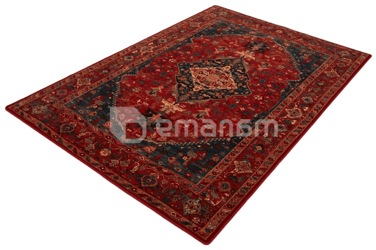 ხალიჩა Dywilan SUPERIOR KASIM RUBIN 2456 cC1 170x235 100% WOOL