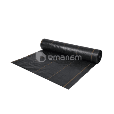 აგროტექსტილი შავი Bradas 110g 1.6x100 მ
