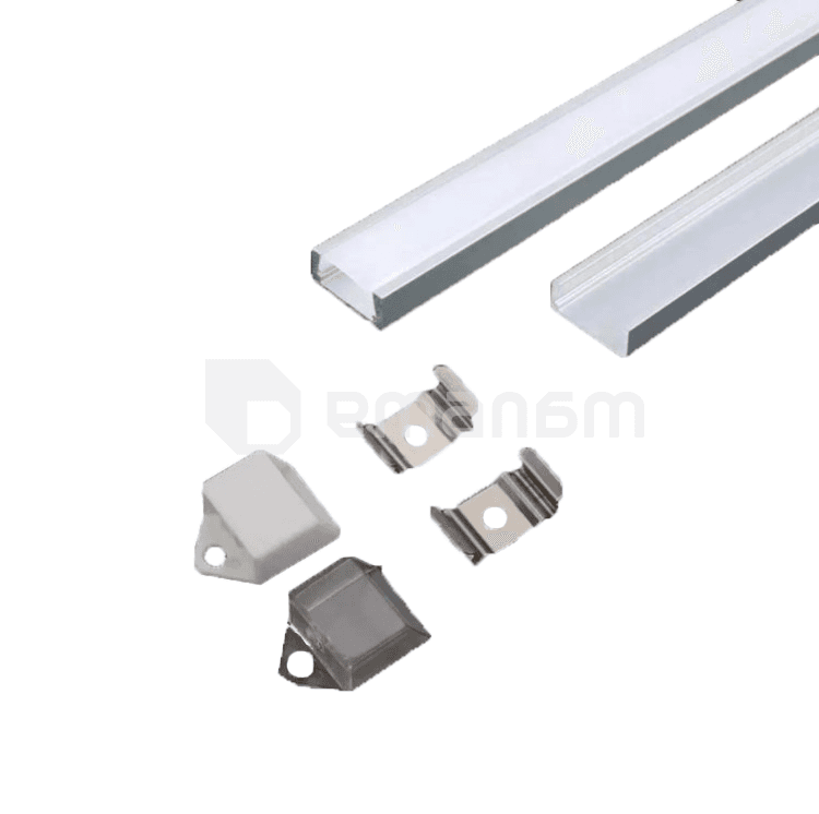პროფილის ნაკრები LED ლენტის V-TAC 3370 VT 9327 2000 მმ