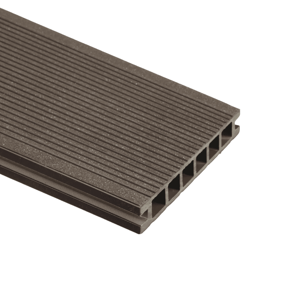 ტერასის დაფა BERGDECK B140 Walnut 1ც=0,31მ² 140x22x2200 მმ