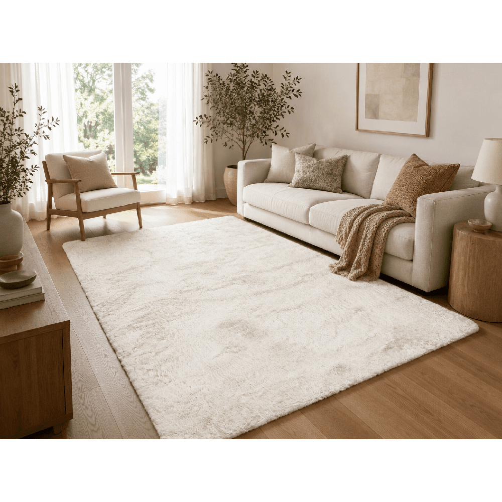 ხალიჩა Heaven Ivory 80x150 თეთრი