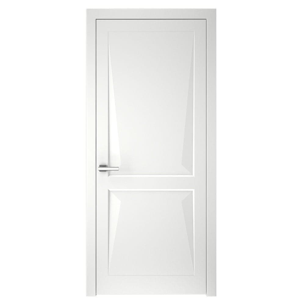 შეღებილი მდფ კარი model 1 3D (White, 800x2150, LR) კომპლექტი