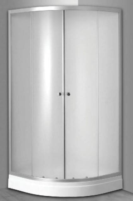 კაბინა SW-815S/C 900*900*1950 CM ოვალური, საშხაპე ძირით