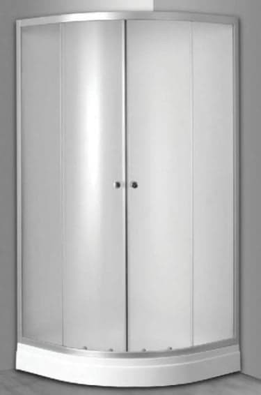 კაბინა SW-815S/C 900*900*1950 CM ოვალური, საშხაპე ძირით