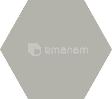 კერამოგრანიტი Geotiles Hexa Solid Grey 258x290 მმ