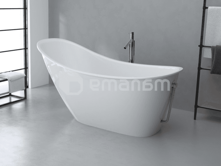 ხელოვნური ქვის აბაზანა Bonito Home Ganso 150X73 სმ
