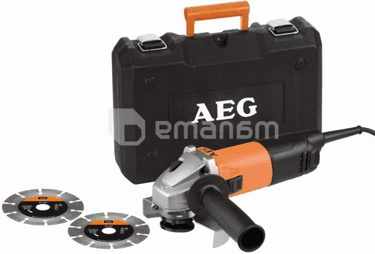 კუთხის სახეხი მანქანა Aeg WS8-125SK 800W