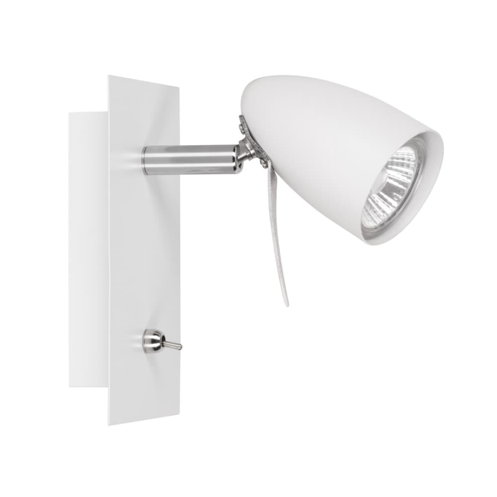 ბრა კედლის Ian Wall Lamp 1xGU10 Max.35W White/Chrome