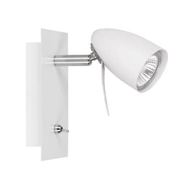 ბრა კედლის Ian Wall Lamp 1xGU10 Max.35W White/Chrome