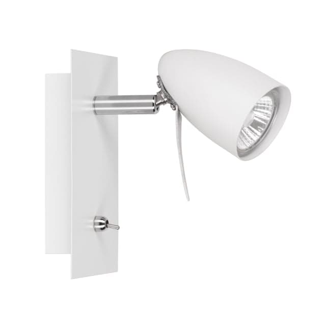 ბრა კედლის Ian Wall Lamp 1xGU10 Max.35W White/Chrome